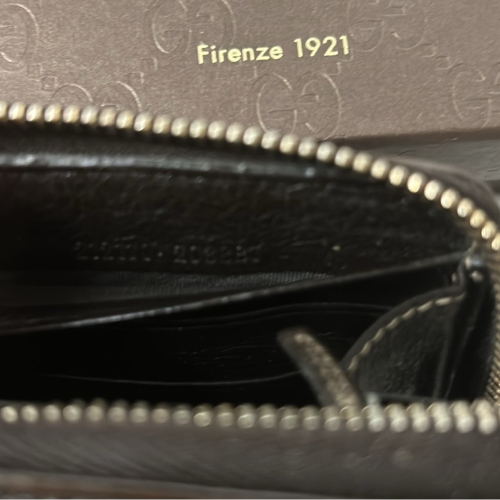 Gucci Brown Leather Wallet - Picture 10 of 11